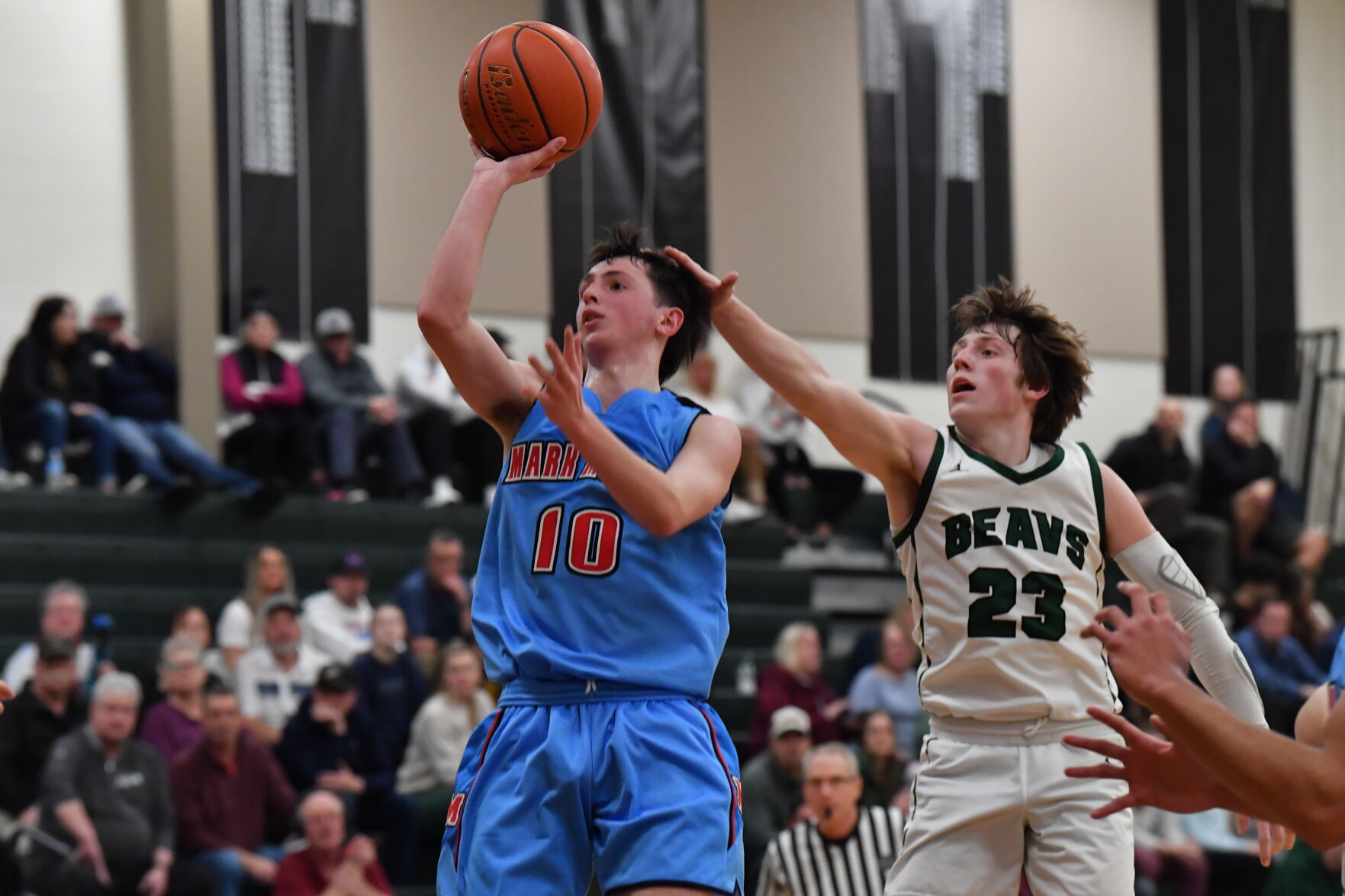 Mark Morris boys basketball Gray